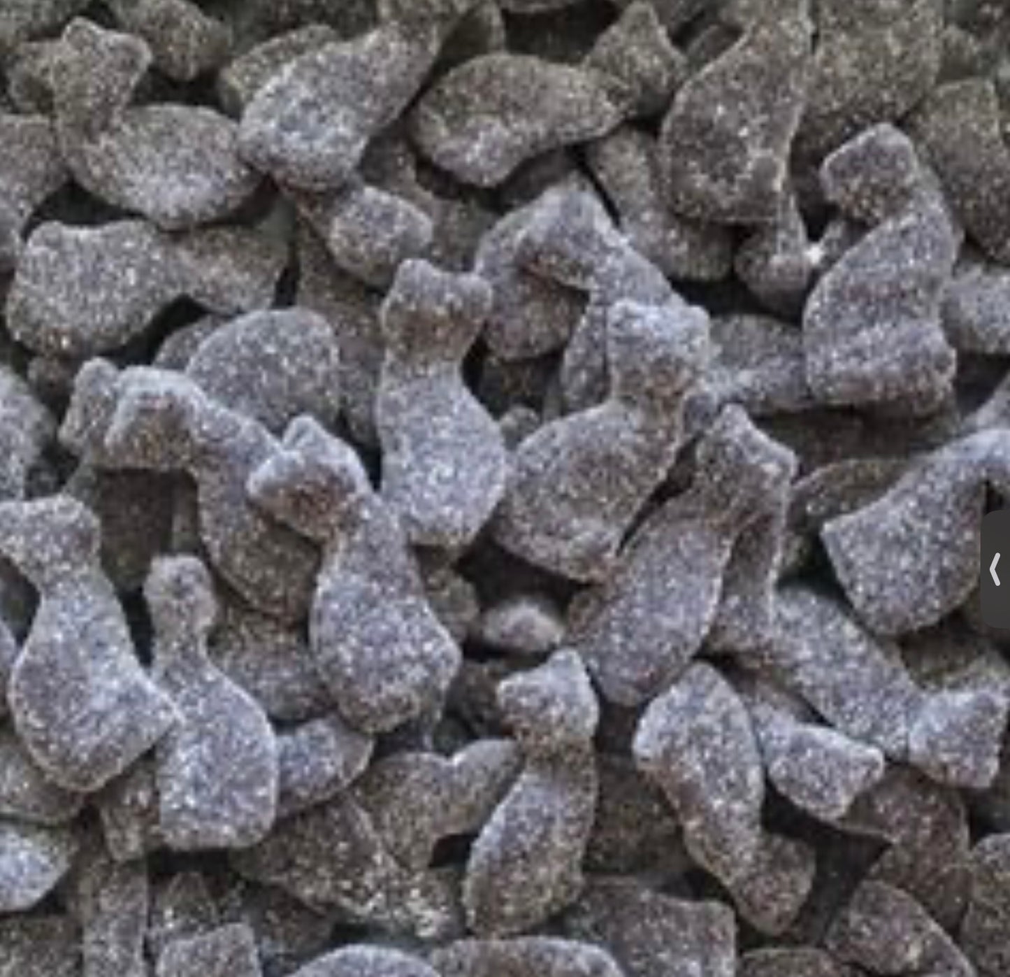 Chat réglisse sucrée halal 100grs