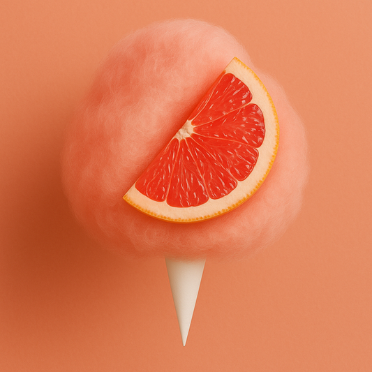 Barbe à Papa Pamplemousse 50grs