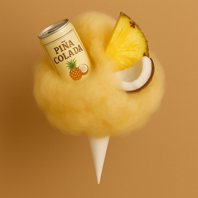 Barbe à Papa Pina Colada 50grs