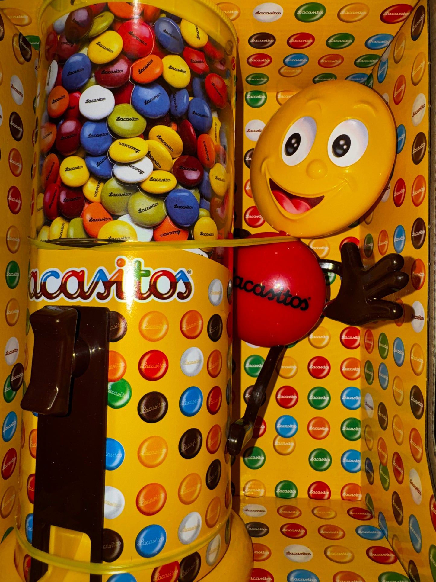 Distributeur Lacasitos ( SMARTIES ) plus 150 g inclus