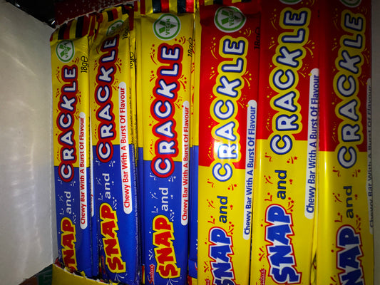Snap & crackle la barre vegan